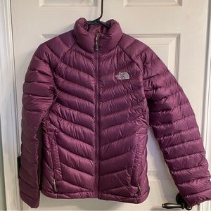 The north face summit series puffer | woman’s medium | purple